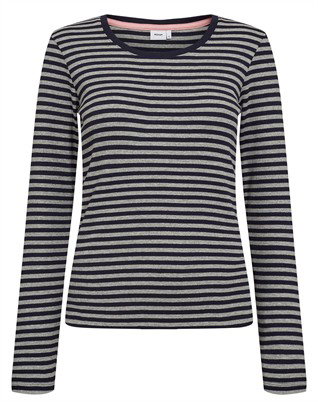 Nümph - NUMelany Langærmet Bluse - Dark Sapphire